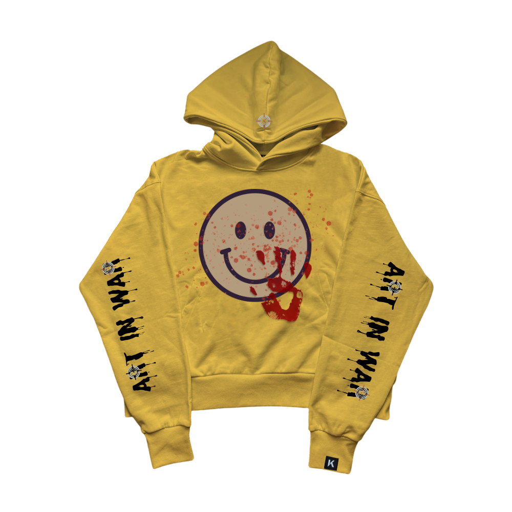 Art In War "Smile Face" Hoodie