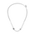 Urban Reflective Pearl Smile Necklace