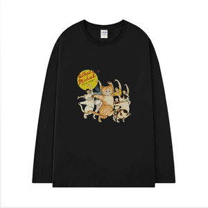 Dancing Cat Long Sleeve Shirt