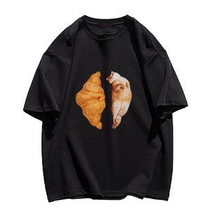 Croissant Cat T-Shirt