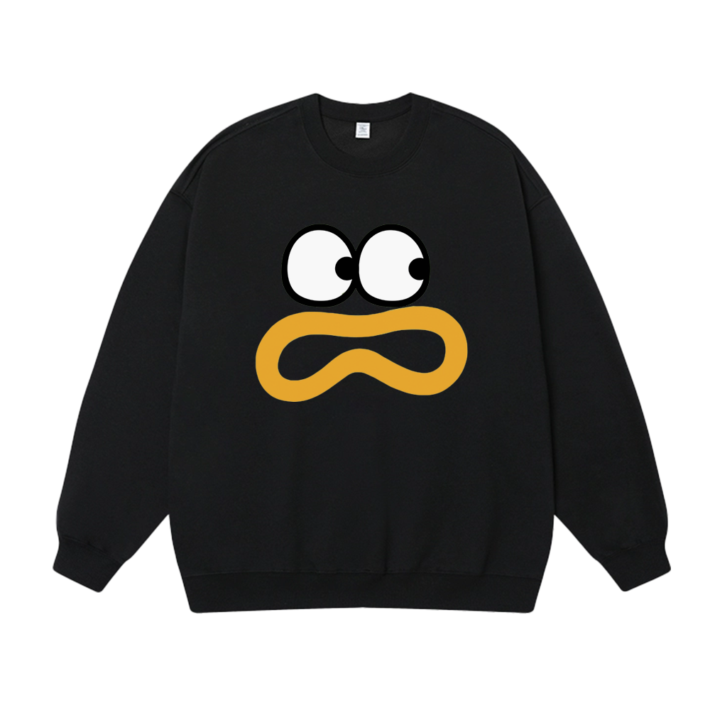 Cute Surprised Expression Sweatshirt