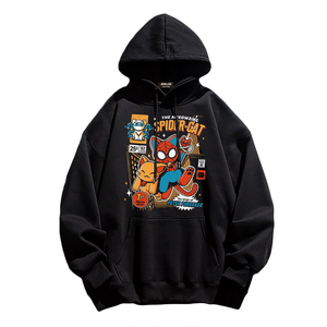 Retro Spider Cat Hoodie