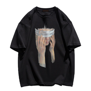 Lonely Blind folded Girl T-Shirt