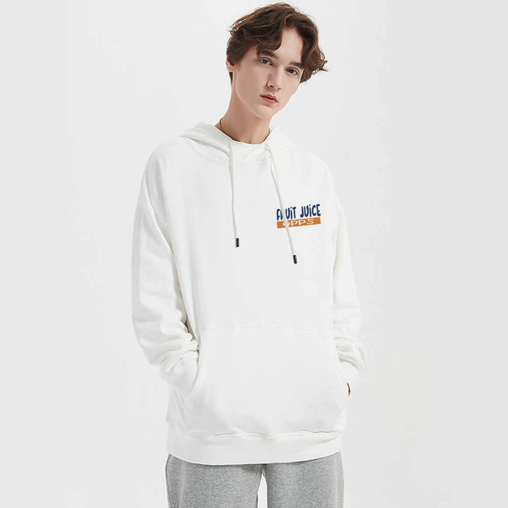FRUIT JUICE Graphic Cotton Hoodie