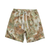 Vintage Floral Allover Canvas Shorts