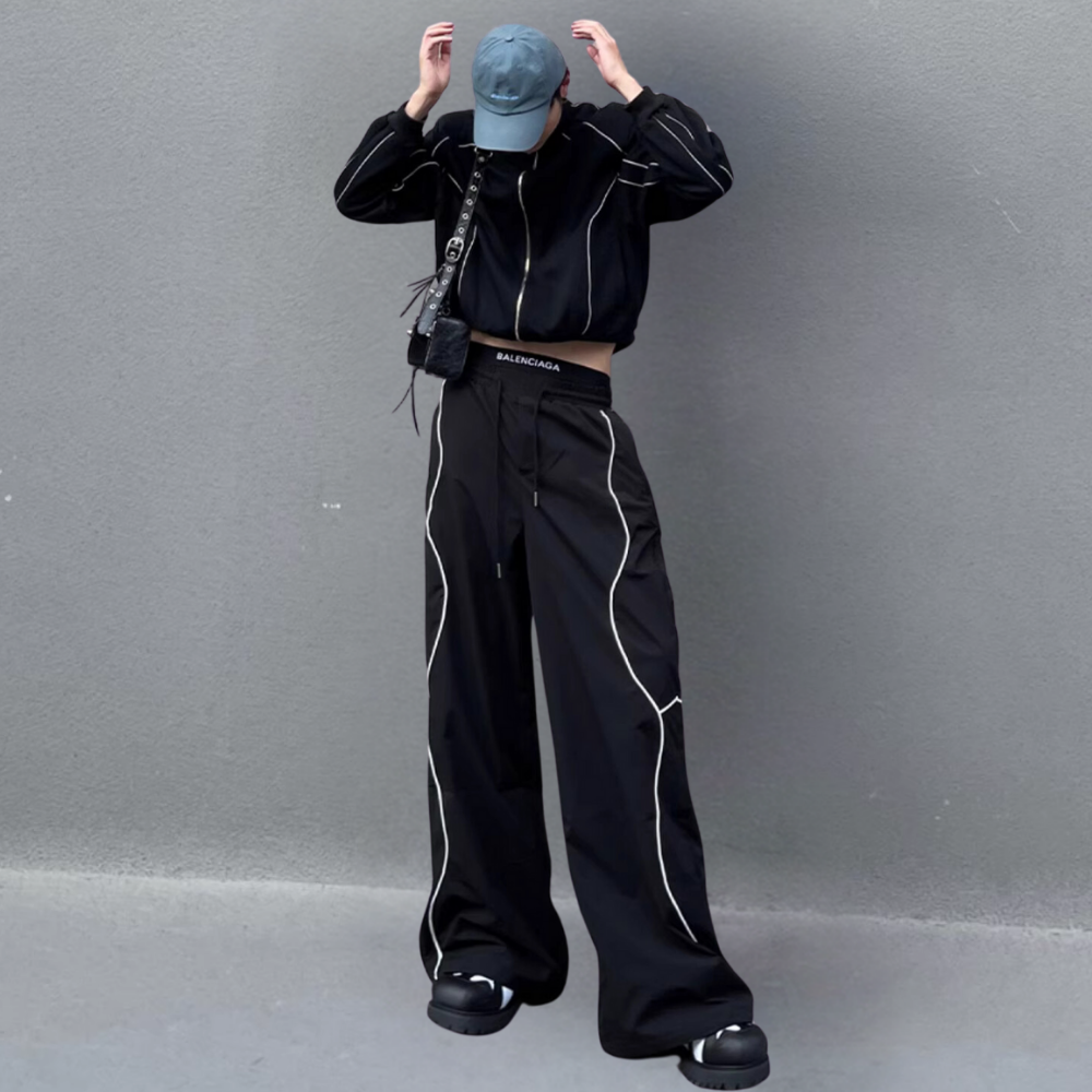 Windproof Reflective Quick-Drying Sweatpants