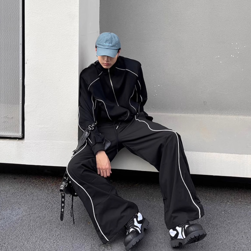 Windproof Reflective Quick-Drying Sweatpants