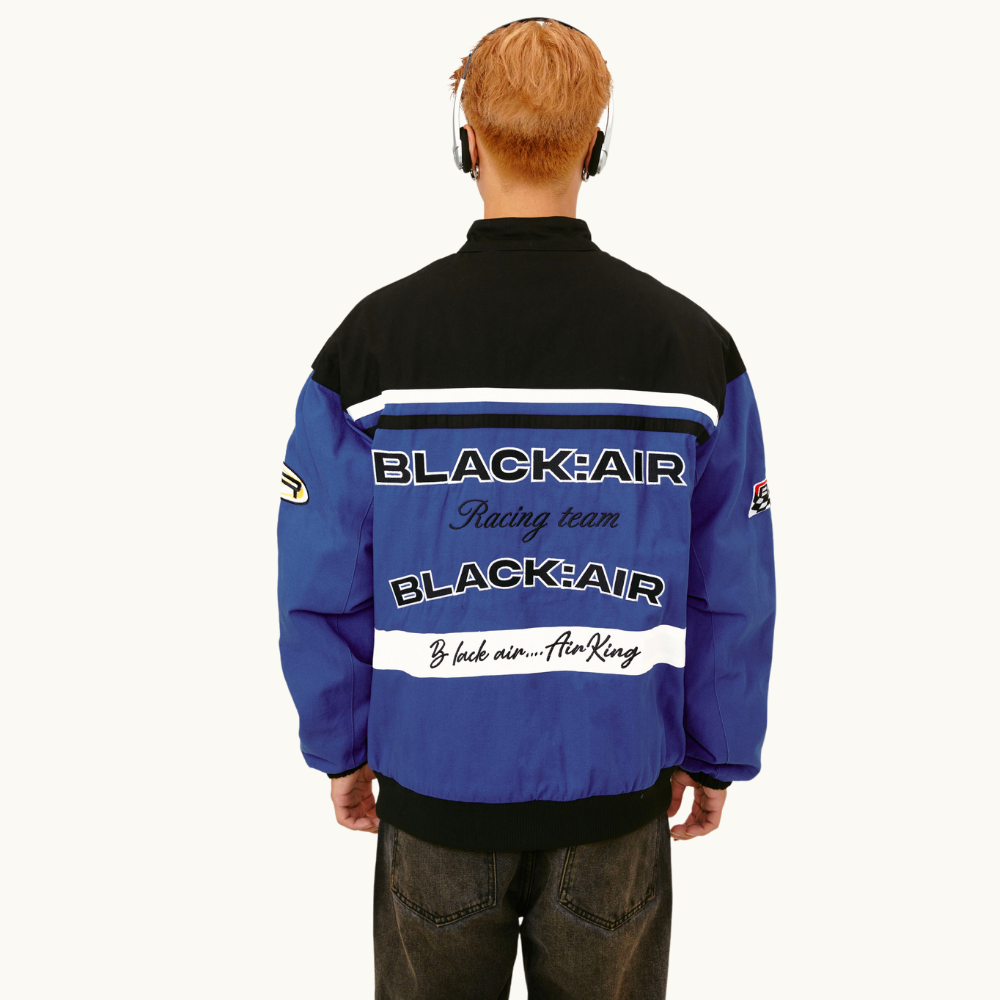 Motorcycle Style high street stand-up Jacket