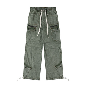 Retro Green Heavy Duty Jeans