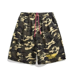 Street Camouflage Alphabet Shorts