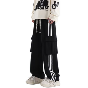 American Striped Web Pocket Sweatpants