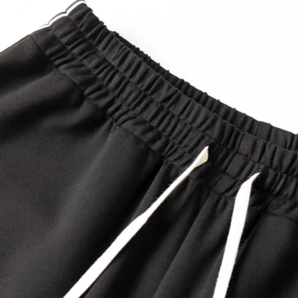 Cross Print Cotton Sports Shorts