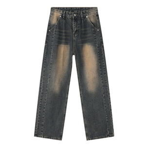 Straight Distressed Jeans