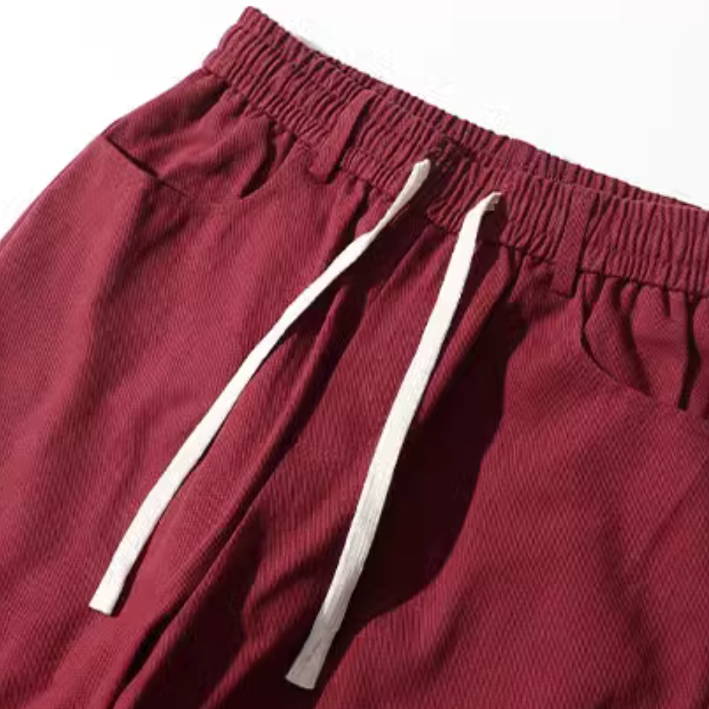 Retro Street Dance Solid Color Cargo Pants
