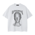 Line Face Letters T-Shirt