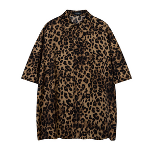 Urban Fashion Leopard Print Shirt