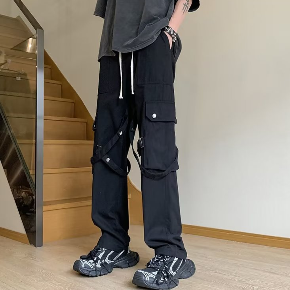 Japanese Fashion Function Cargo Pants