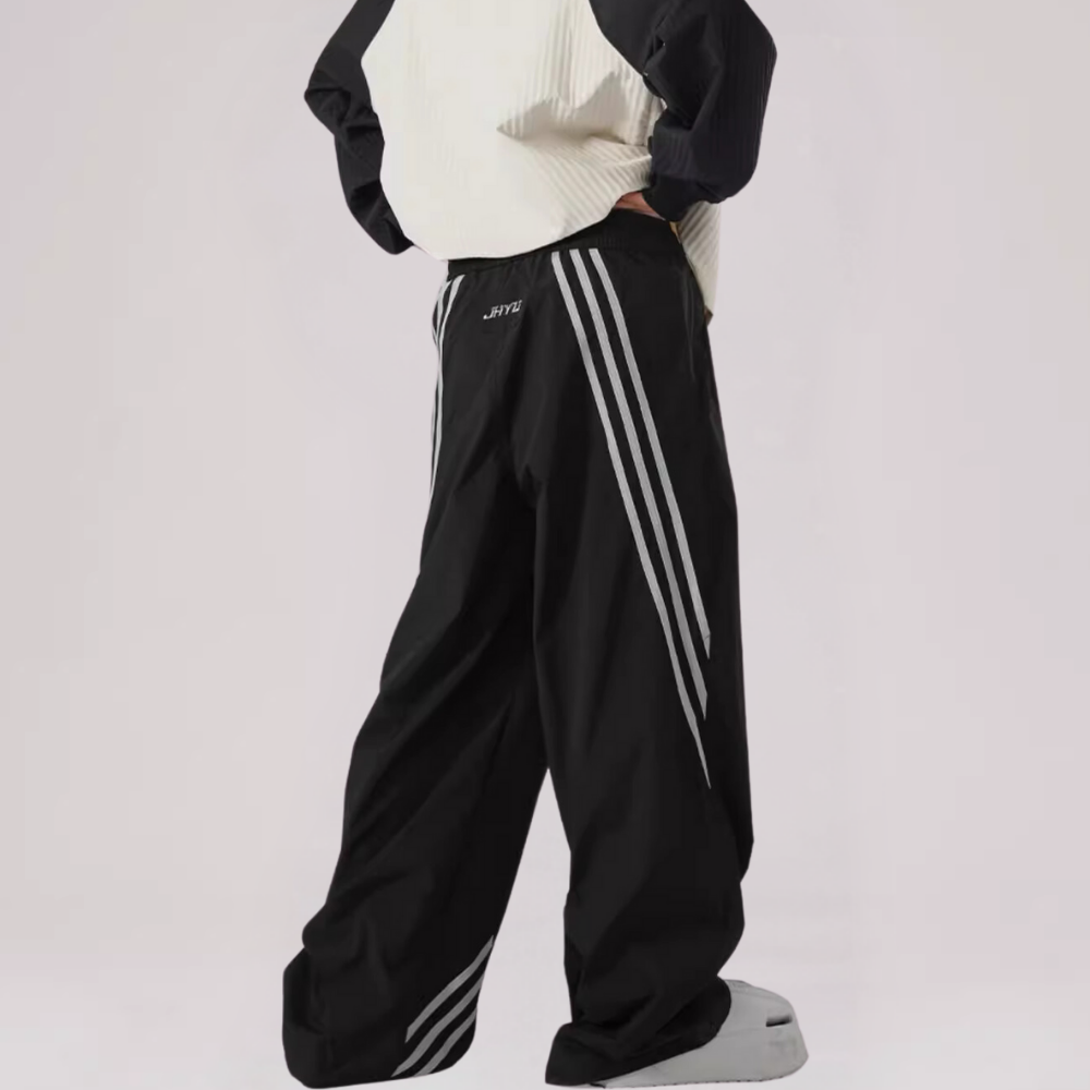 Striped Loose Quick-Drying Sweatpants