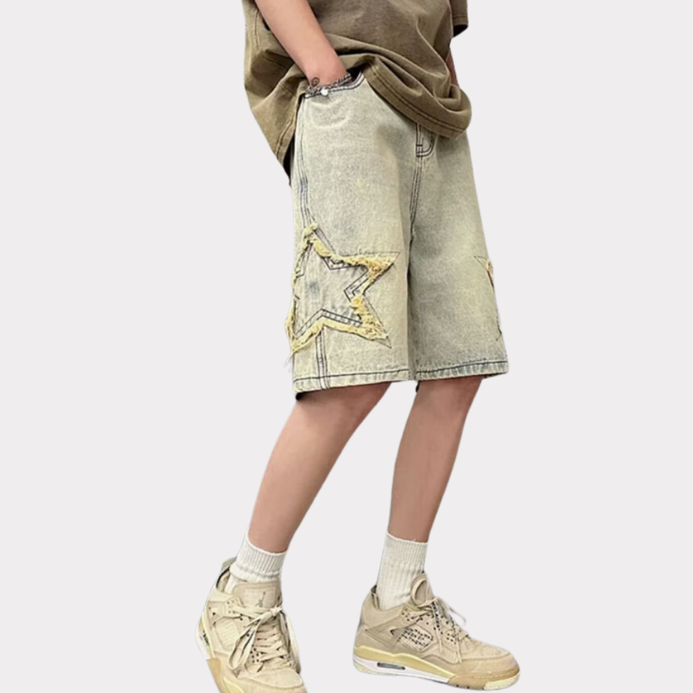 American Star Distressed Denim Shorts