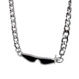 Hip Hop Sunglasses Necklace