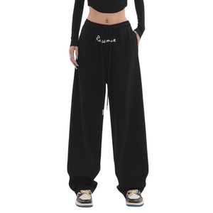 Women's Letter Drawstring Sweatpants