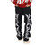 Hip Hop Gothic Print Straight Jeans