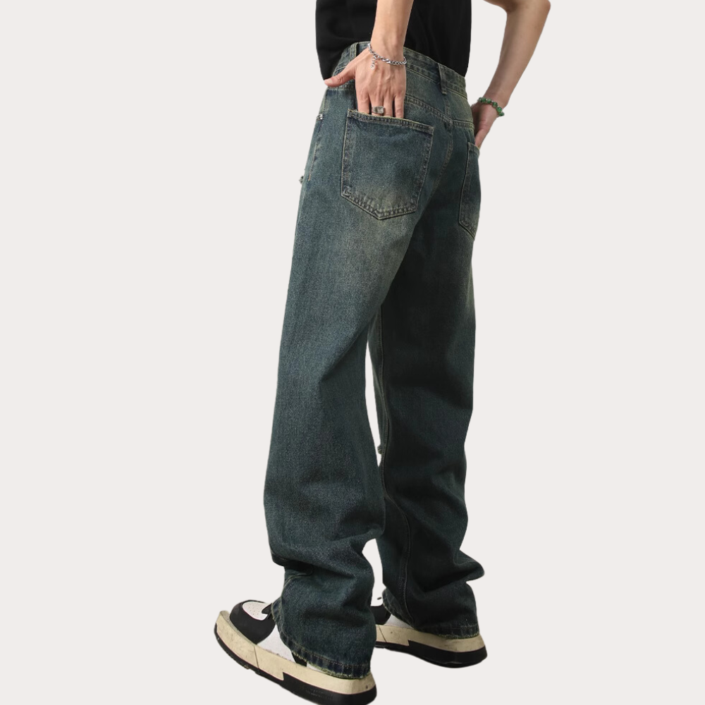 American Vintage Loose Ripped Jeans