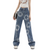 Women's Urban Star Design Washed Jeans