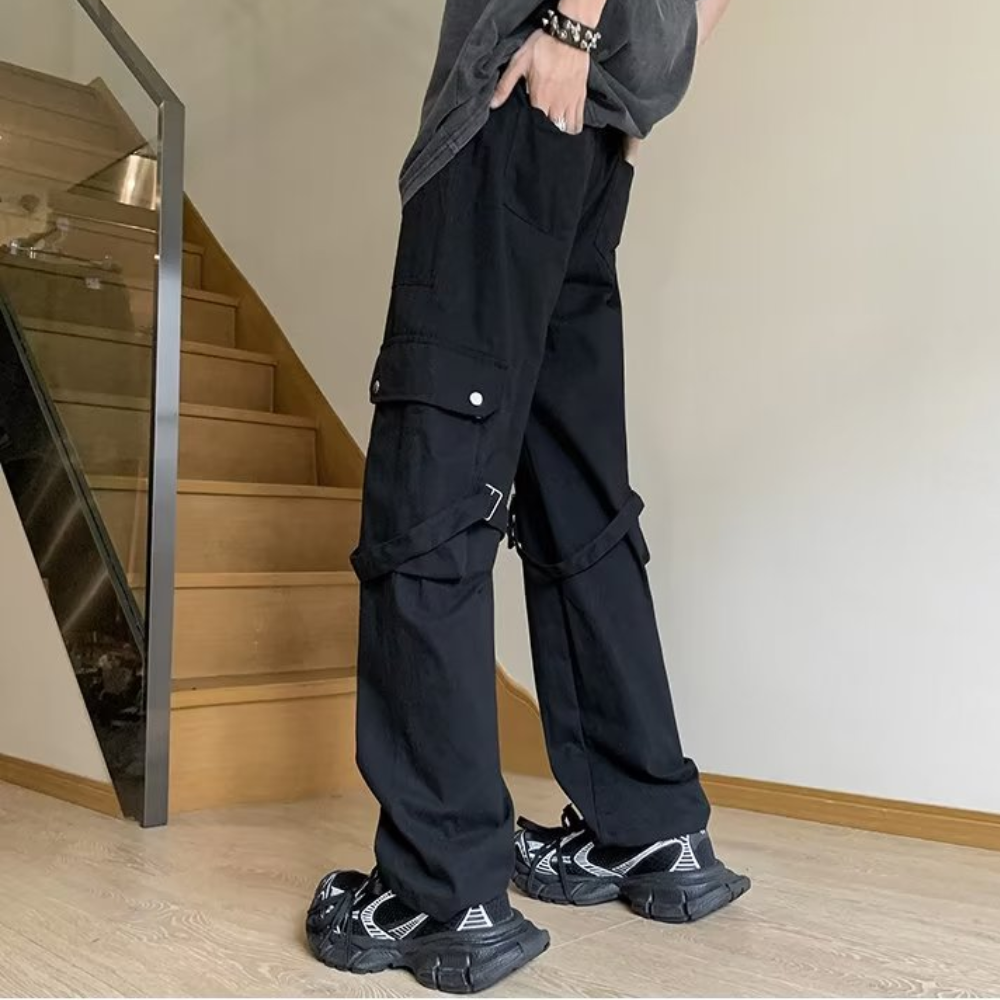Japanese Fashion Function Cargo Pants