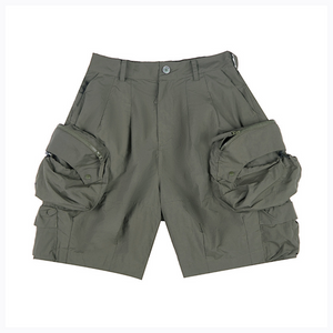 Cityboy Solid Color Cargo Shorts