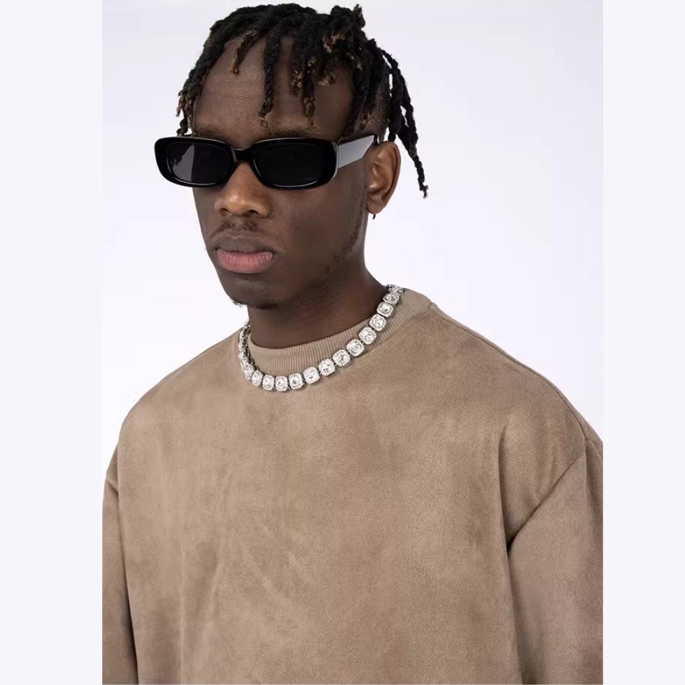 Solid Suede T-shirt