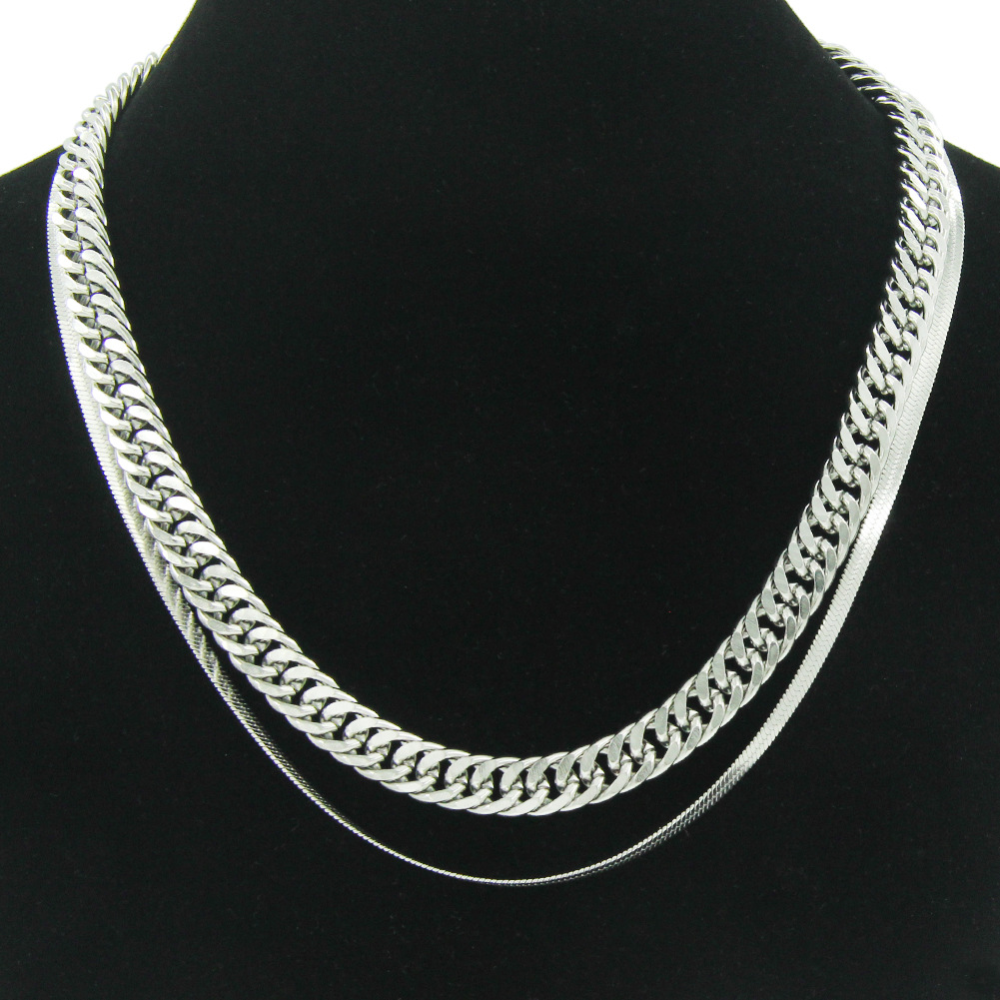 Double Snake Necklace