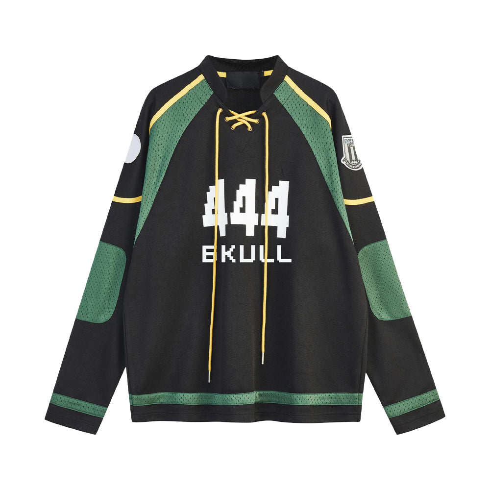 6Kull Quick-drying Moto Stripe Sweatshirt