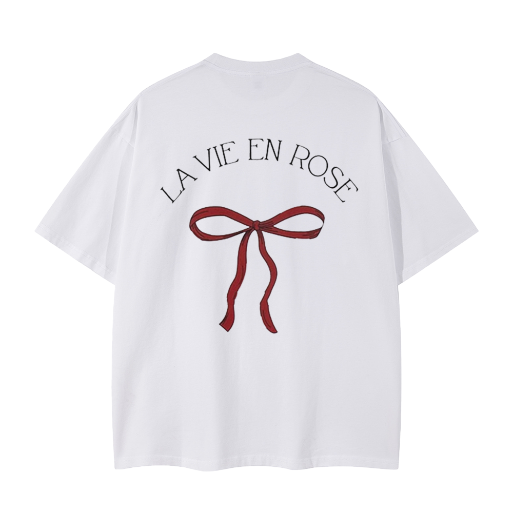 Women's Bow Reversible Print T-Shirt