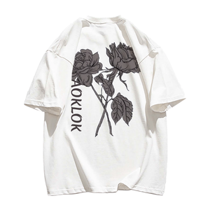 Simple Flower Letters T-Shirt