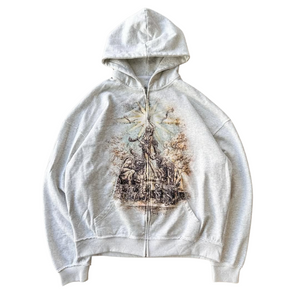 ART IN WAR Divine Collapse – Renaissance Zip Hoodie