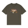 Evokyn Embroidered Vintage Floral Still Life T-Shirt