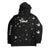 6Kull Shine Puff Print Milky Way Hoodie