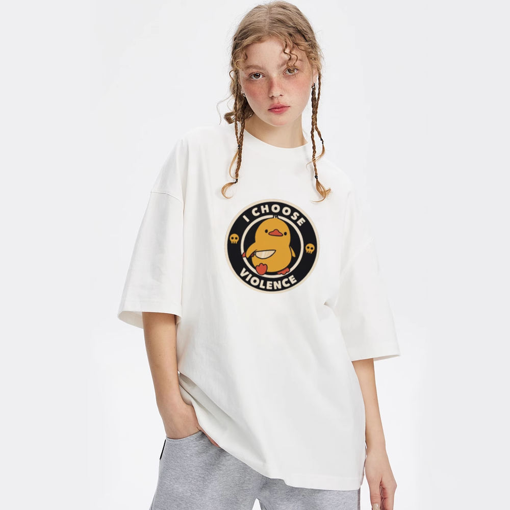 Duck With Knife T-Shirt