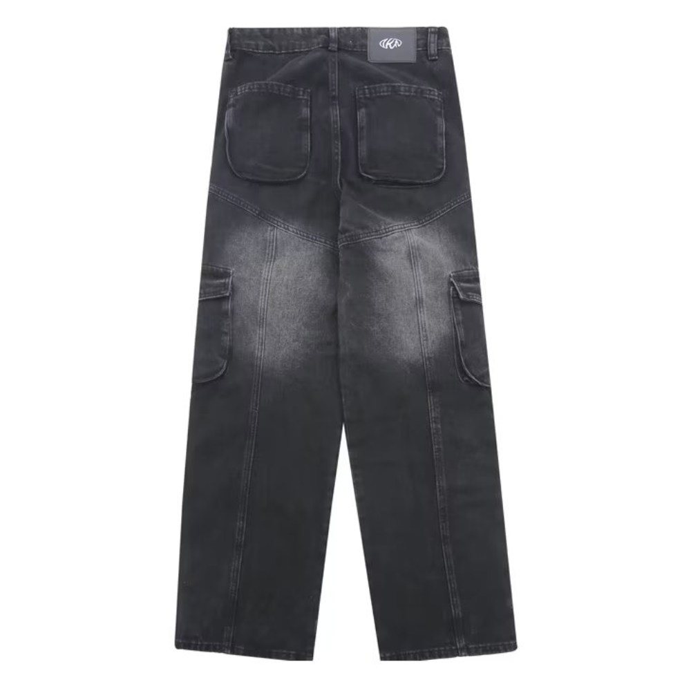 Black Street Pocket Jeans