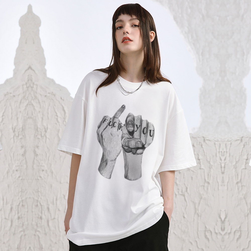 High Street Finger Letters T-Shirt