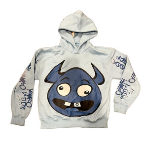 High Street Devil Print Hoodie