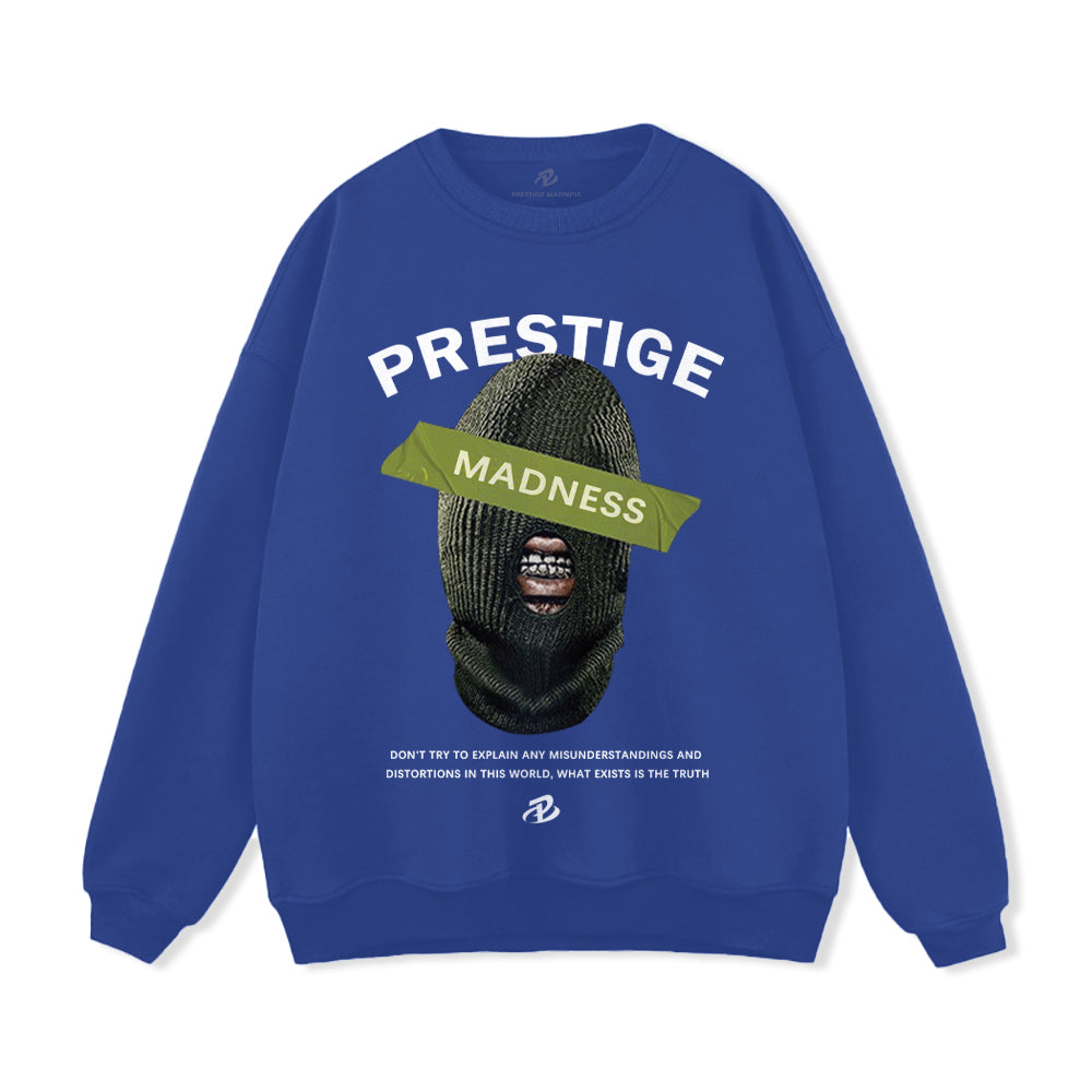 PM | Hip-hop High Street Mask Brand Sweatshirt