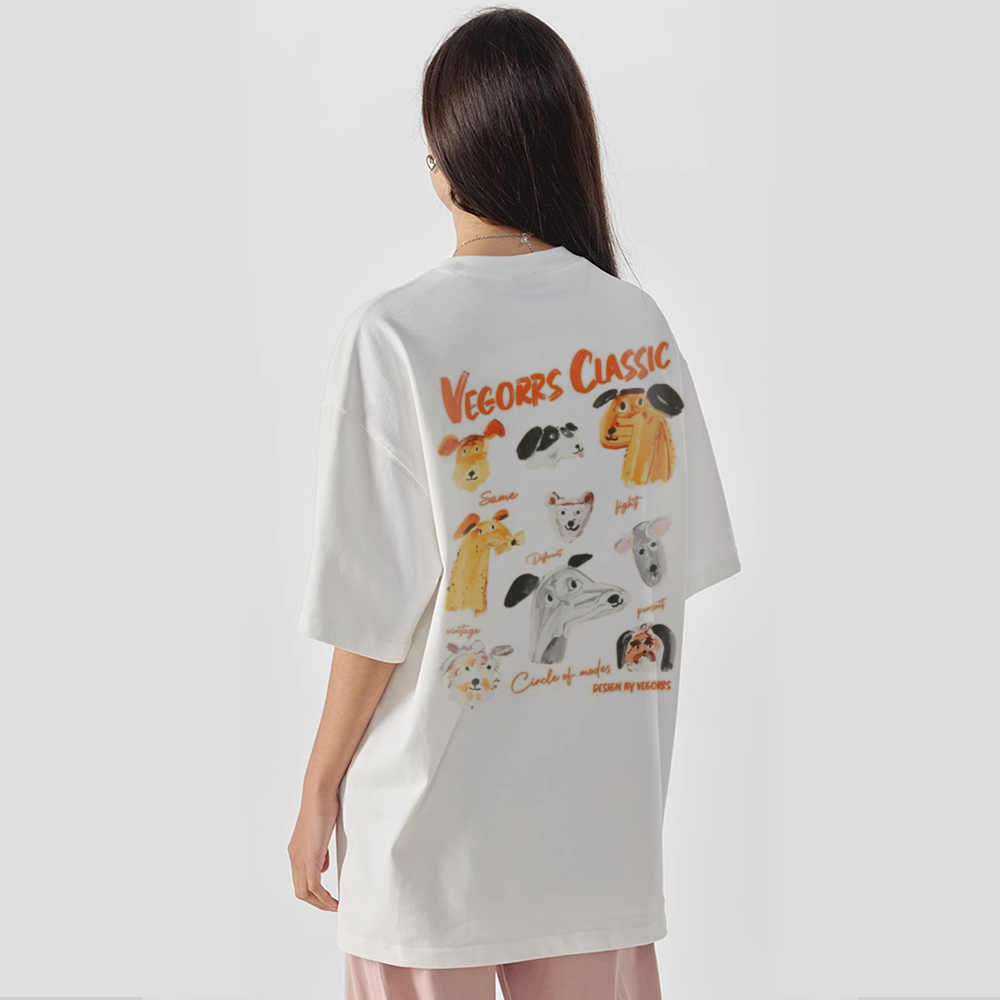 Hand Drawn Dog T-Shirt