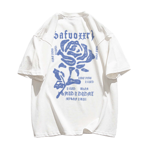 Simple Rose Letters T-Shirt