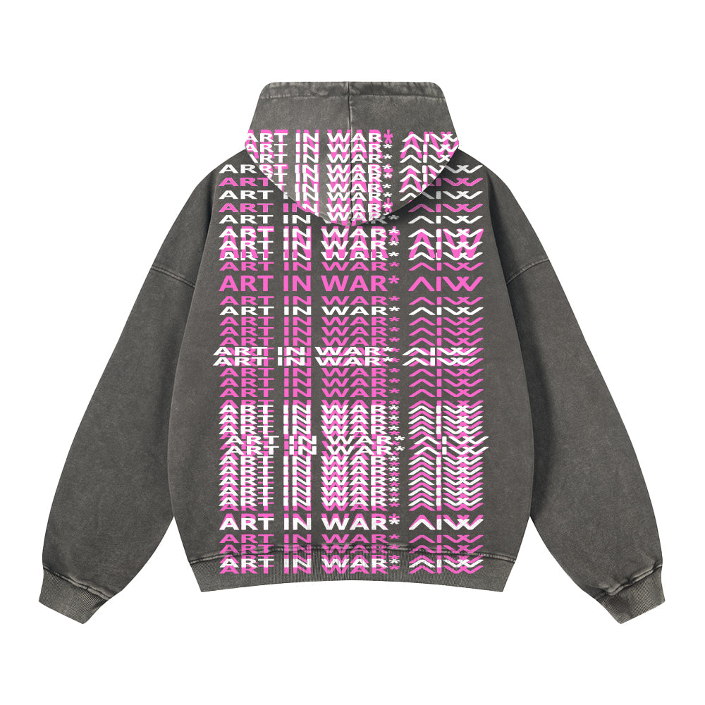 Art In War High Street Washing Code Hoodie