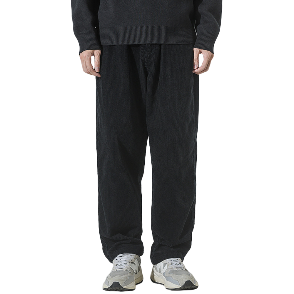 Retro Loose Straight Corduroy Sweatpants