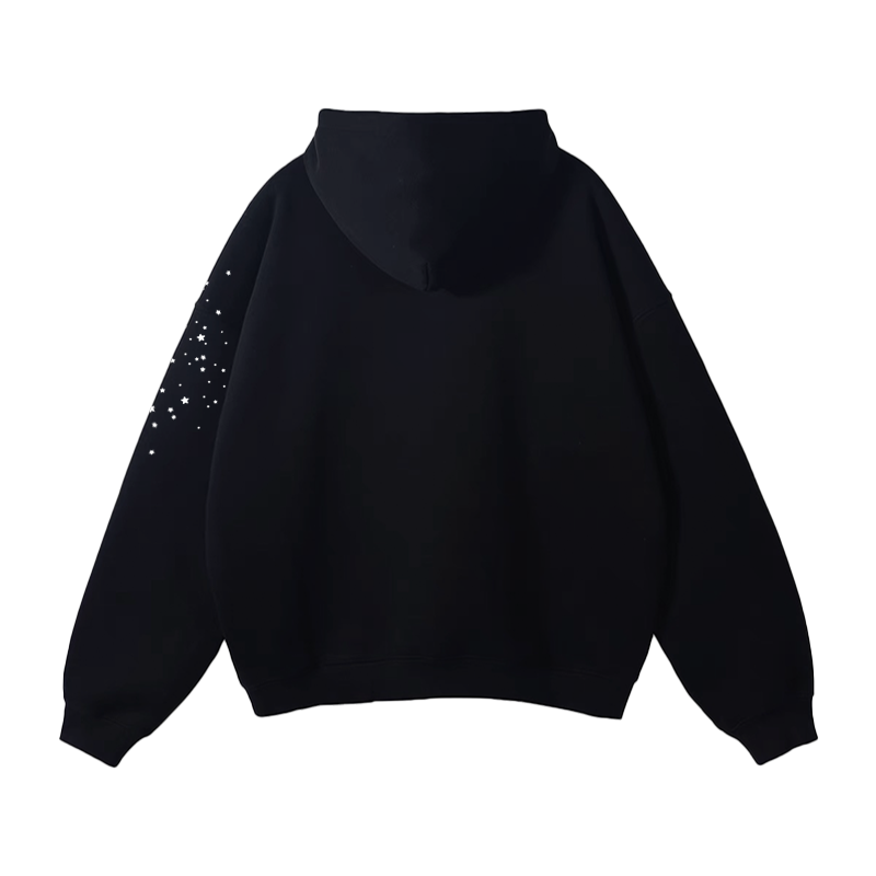 6Kull Dark Spider Web Skeleton Hoodie