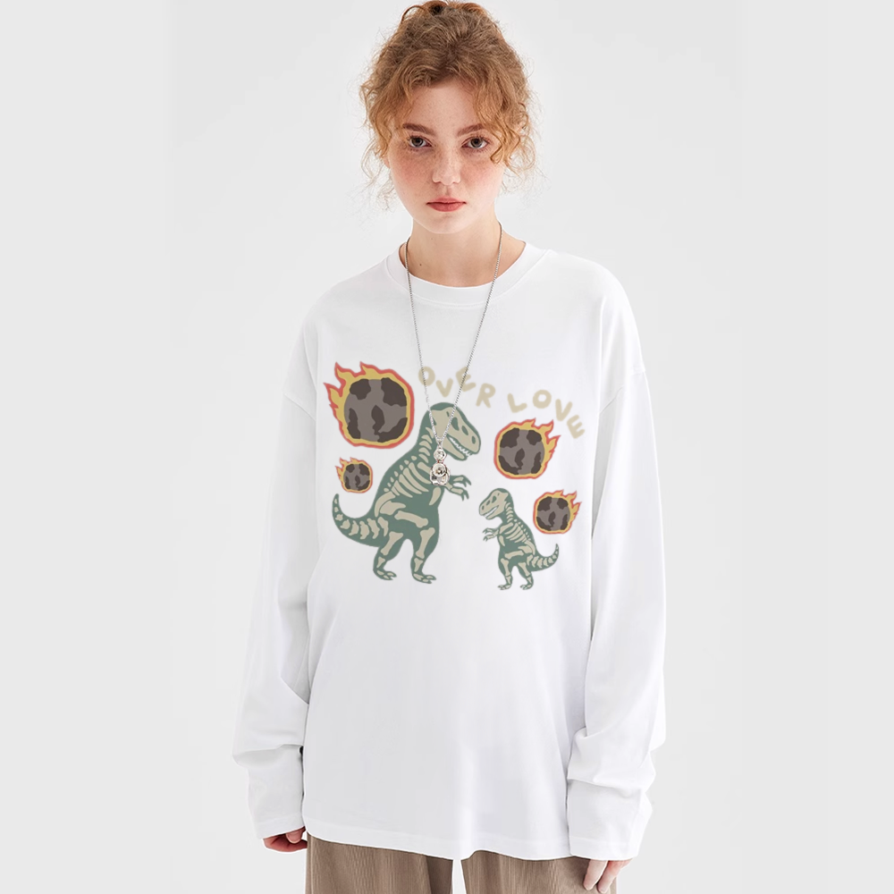 Protect the Baby Dinosaur Long Sleeve Shirt