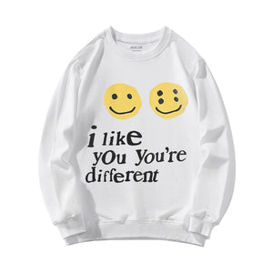 Emoji Printed  Sweatshirt